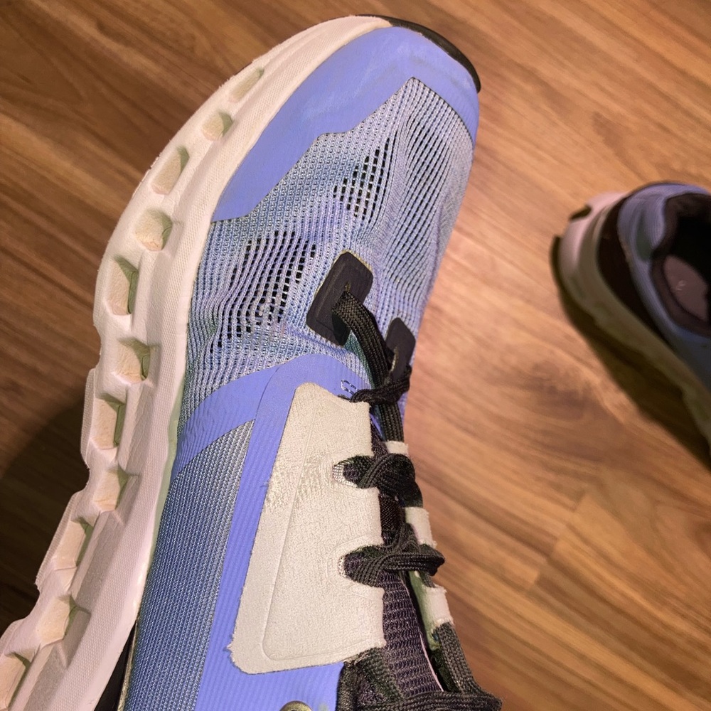 On Cloudstratus Shoes Women Size 9 Blue Running Helion CloudTec Sneakers - Picture 13 of 16